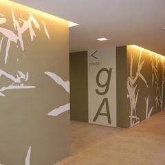 lightened wall